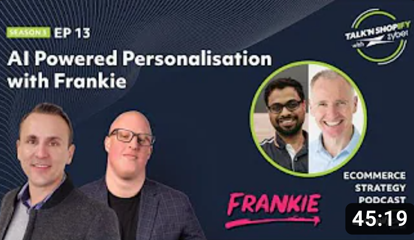 AI Powered Personalisation with Frankie.