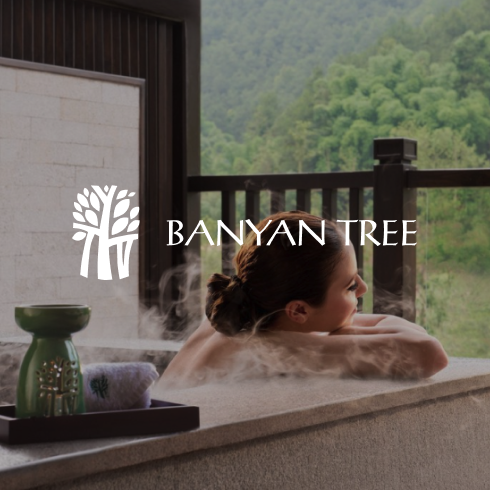 Banyan Tree logo and background