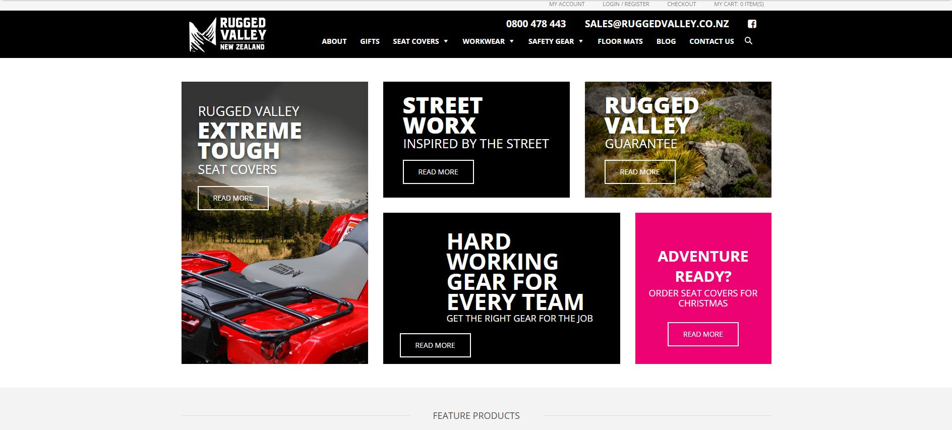 Old Rugged Valley Website