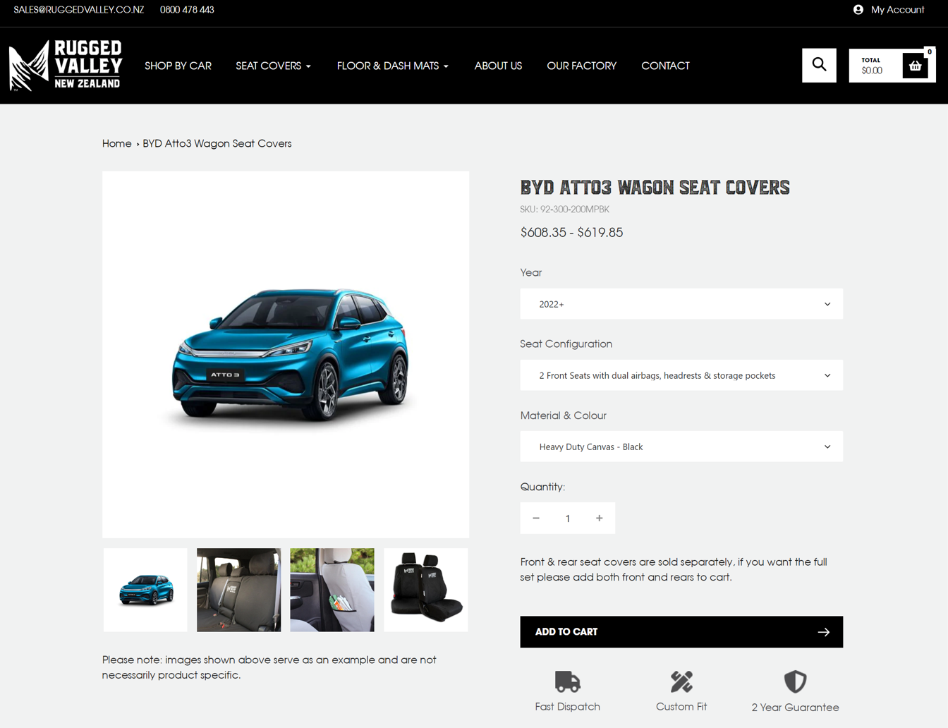Rugged Valley product page
