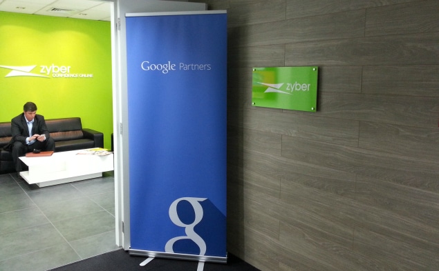Google Partners Banner in Zyber Office