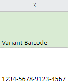 Product's Variant Barcode on How to Migrate Products to Shopify