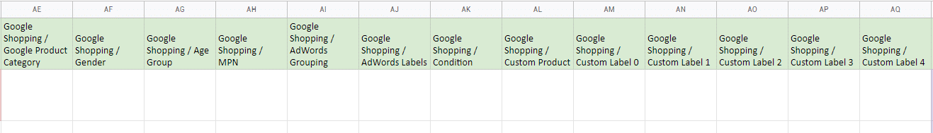 How to Migrate Products to Shopify Google Shopping information