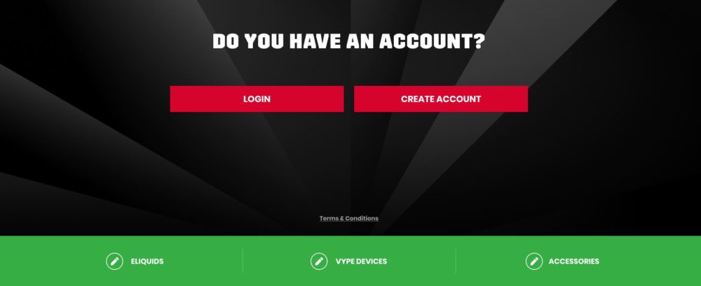 create account vuse gift app